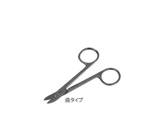 金冠剪刀　10cm　曲画像