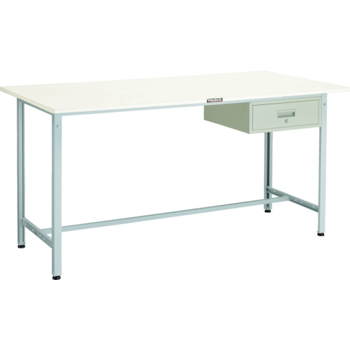 HAE型立作業台 1800×900×H900 1段引出付 ﾎﾜｲﾄ 1台