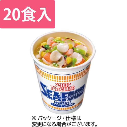 カップヌードル　シーフード　75g　1ケース(20食)画像