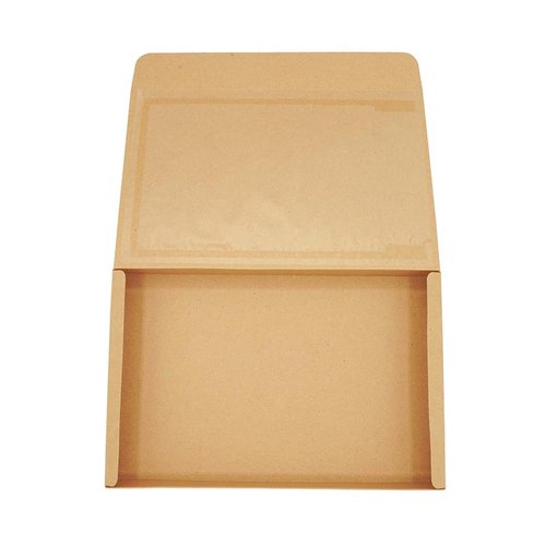 仕出し弁当容器 紙BOX一体型 90-60 クラフト エフピコチューパ テイクアウト用に適したクラフト紙製の容器が横から見える状態