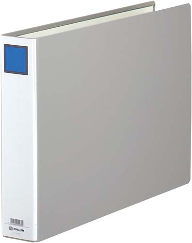 キングファイルＧ灰Ａ３横　背幅６６ｍｍ　１０冊画像