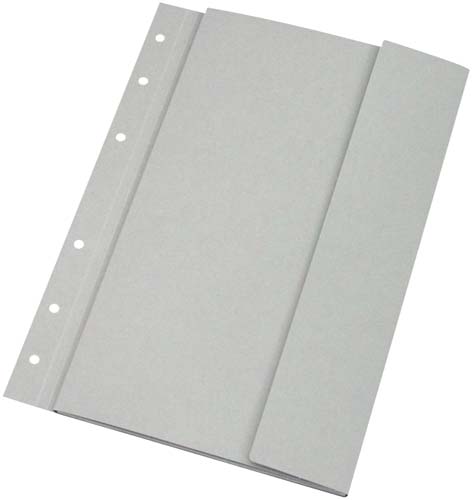 エコメディアファイル　Ａ４　グレー　５冊画像