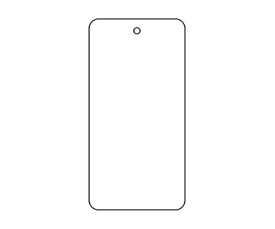 バルブ表示板　80×40×2mm　10枚入画像