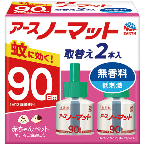 ｱｰｽﾉｰﾏｯﾄ 取替えﾎﾞﾄﾙ 90日用 無香料 1ﾊﾟｯｸ(2本)画像