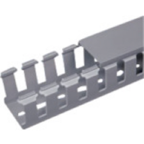 NNCﾀｲﾌﾟ配線ﾀﾞｸﾄ(変性PPHOX製ﾉﾝﾊﾛｹﾞﾝ) ﾗｲﾄｸﾞﾚｰ 1本画像