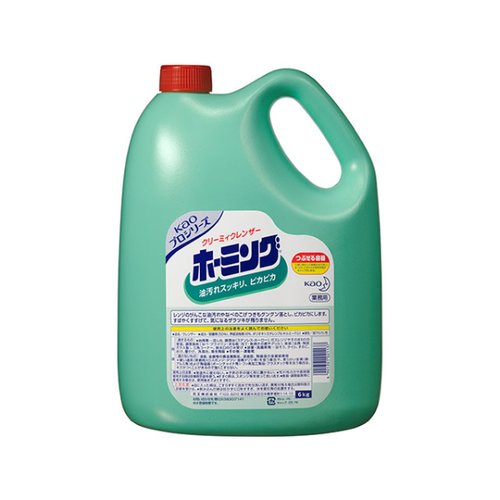 設備・機械用洗剤 クリーミィクレンザーホーミング 6kg 花王画像