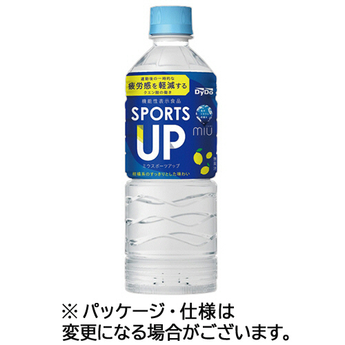ﾐｳ ｽﾎﾟｰﾂｱｯﾌﾟ 550ml ﾍﾟｯﾄﾎﾞﾄﾙ 1ｹｰｽ(24本)画像