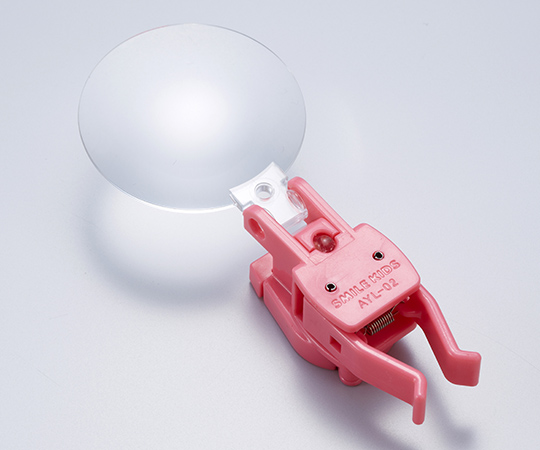 LED付ゆびさきのルーペ　ピンク画像