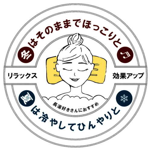 枕　お風呂　ととのうお風呂まくら　ダブル　ラベンダー ラベンダー色のカバーが施された、丸みを帯びたお風呂用まくらが横向きで配置されている姿。