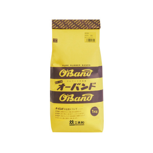 輪ゴム　オーバンド　＃３７０　１ｋｇ袋画像