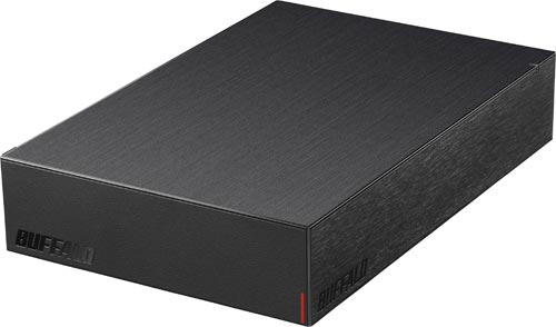 ＵＳＢ３．２対応外付けＨＤＤブラック　８ＴＢ画像