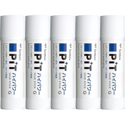 スティックのりピットハイパワーＧ　約４０ｇ　５本画像