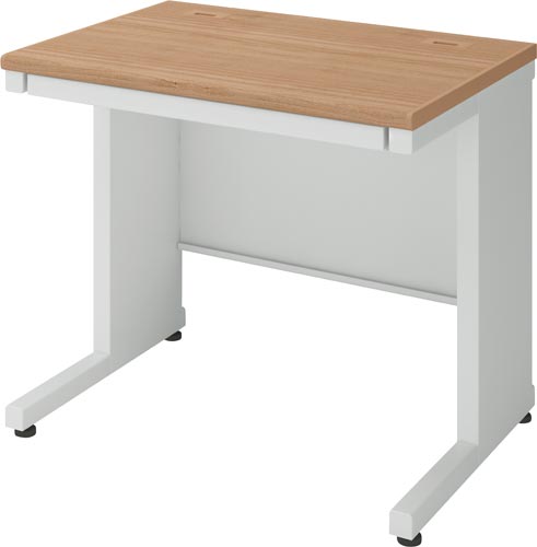 インベント平机奥行６００幅８００ラスティック脚ＷＨ画像