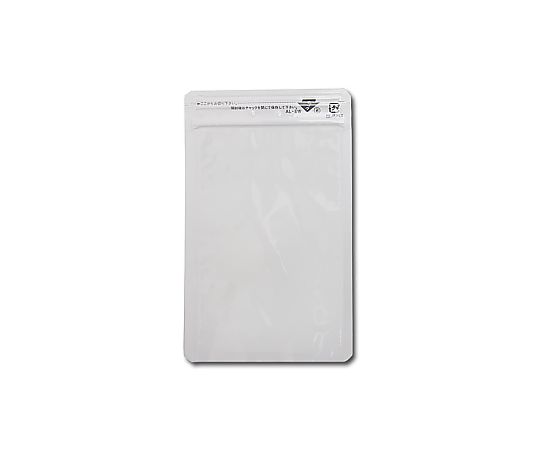 チャック付きポリ袋 ラミジップ 平袋 ホワイトパウチ ホワイトパウチ ALタイプ AL-EW 50枚入画像