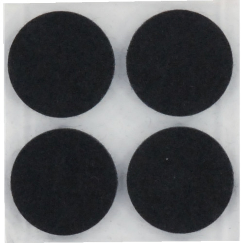 硬質ﾌｪﾙﾄ 黒丸28丸 1ﾊﾟｯｸ(8個)