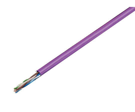 Cat5e LANケーブル 紫色 1巻（300m入）画像