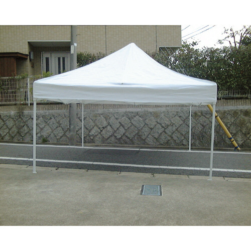 かんたん組み立てﾃﾝﾄ 幅4.5×奥行3.0m 白 1台画像