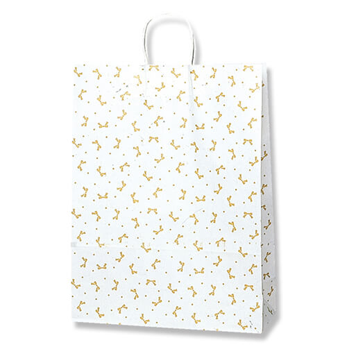 手提げ紙袋（ニューリボン・丸紐・幅380×マチ150×高さ500mm）画像