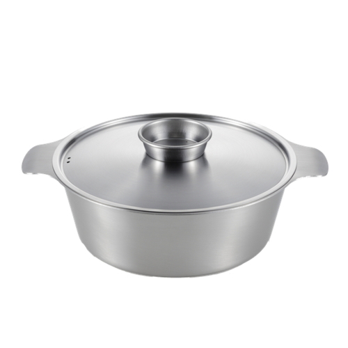 両手鍋 22cm IH対応 しゃぶしゃぶ鍋 贅 zei フタ付き ステンレス製 日本製