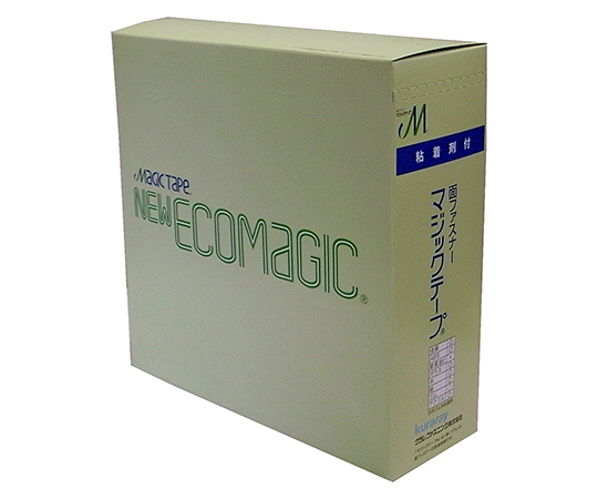 粘着剤付エコマジックテープ　B面ループ　黒画像