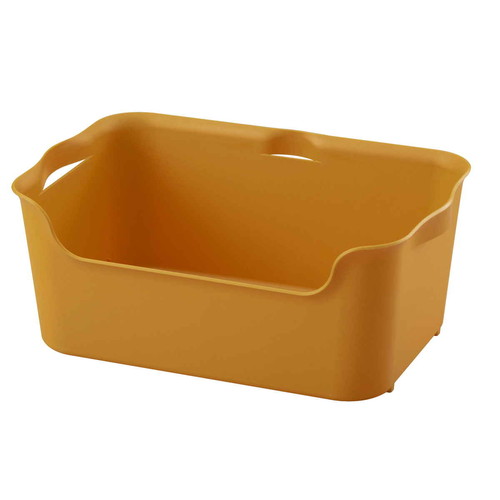 収納ボックス カタス M カラーボックス インナーボックス 引き出し イエロー画像