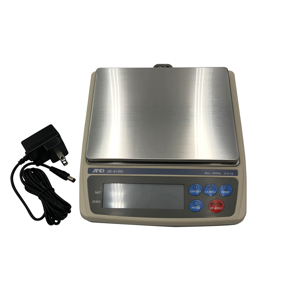 コンパクト電子天びん EK-iシリーズ ひょう量:4000g 最小表示:0.1g画像