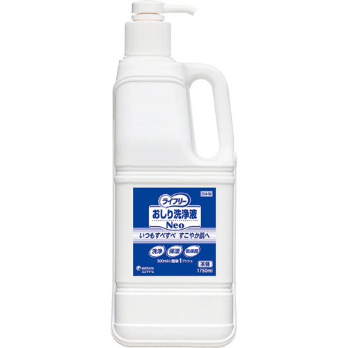 ﾗｲﾌﾘｰ おしり洗浄液Neo さわやかな石鹸調の香り 本体 1750mL 1本画像
