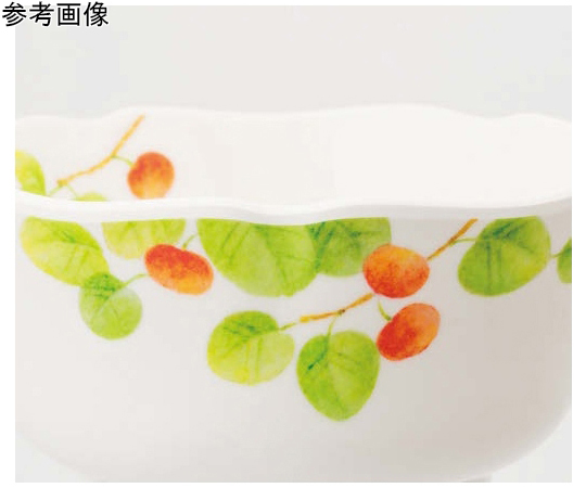 丸小鉢（身） 詩緒里 100×47mm 10個入 白い釉薬が施された小鉢が整然と並んでいる様子