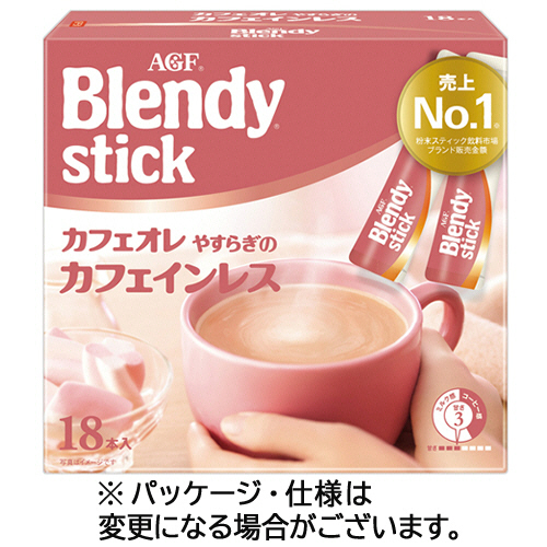 ﾌﾞﾚﾝﾃﾞｨ ｽﾃｨｯｸ ｶﾌｪｵﾚ やすらぎのｶﾌｪｲﾝﾚｽ 1箱(18本)画像