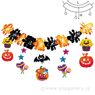 スイーツハロウィンガーランド画像