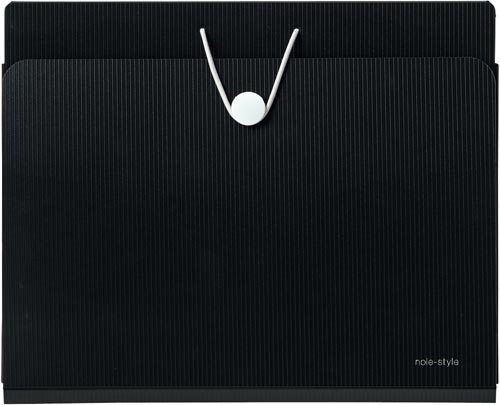 ウォールドキュメントファイル　Ａ５　黒　３冊画像