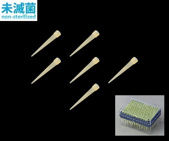 アイビスピペットチップ（ボックス） 1～200μL 96本×10箱 エッペンドルフタイプ画像