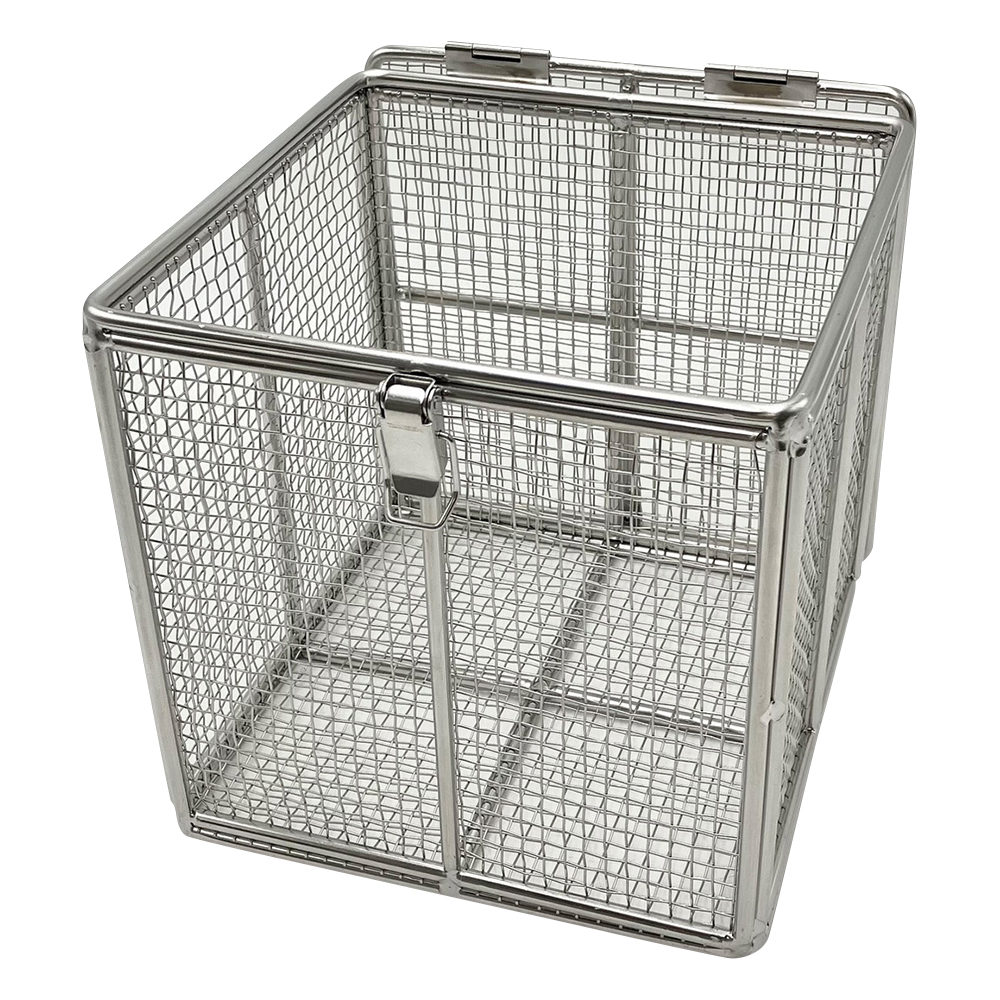 フタ付バスケット画像