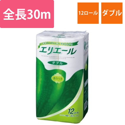 エリエールトイレットティシュー　W30m　12個画像