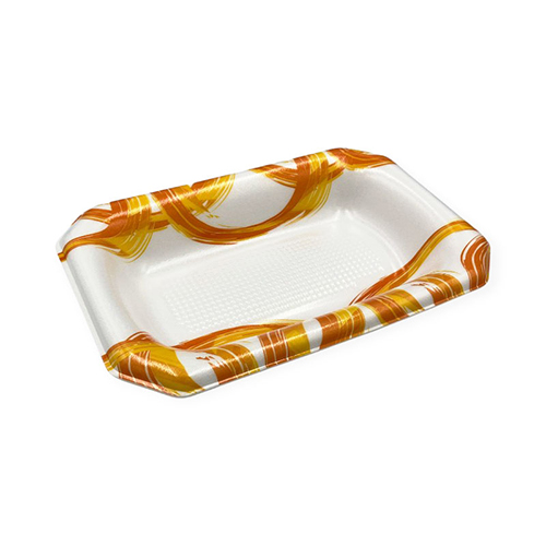 中央化学 軽食容器 デリカッテ 18-12 満天OR 本体 発泡画像