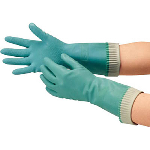 ﾐﾕｷ 天然ｺﾞﾑあつ手 L ｸﾞﾘｰﾝ 1双