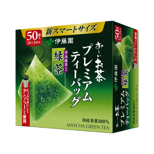 プレミアムティーバッグ　抹茶入り緑茶　５０袋