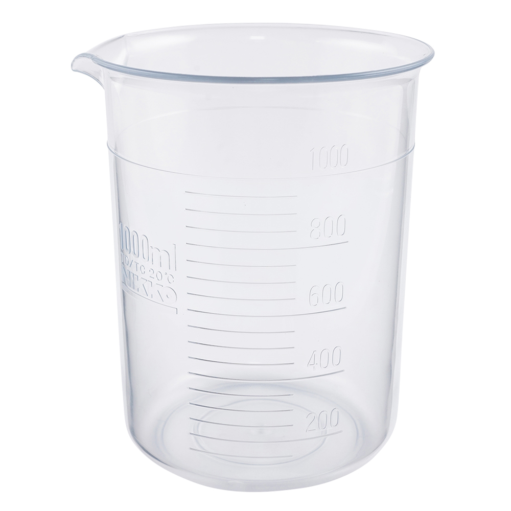 TPXビーカー 1000mL（手なし）1個 3009-01画像