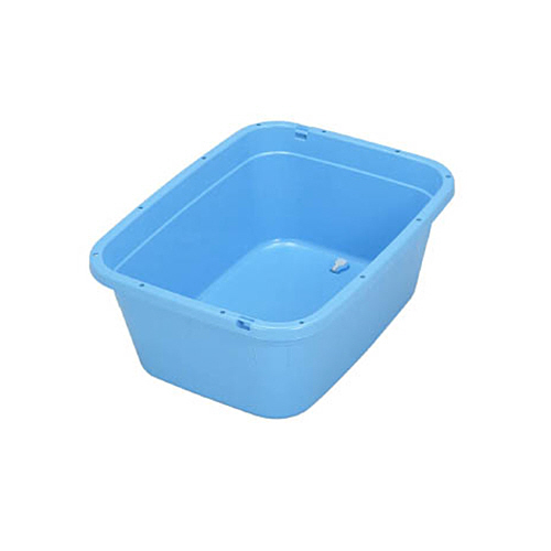 角型ﾀﾗｲｼﾞｬﾝﾎﾞ 水抜栓付 ﾌﾞﾙｰ 120L 1個画像