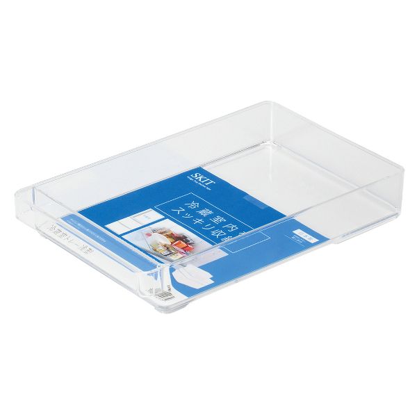 スキット 冷蔵室トレー浅型 パール金属画像