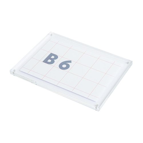 カードケース アクリルマグフレーム スリム B6 友屋画像