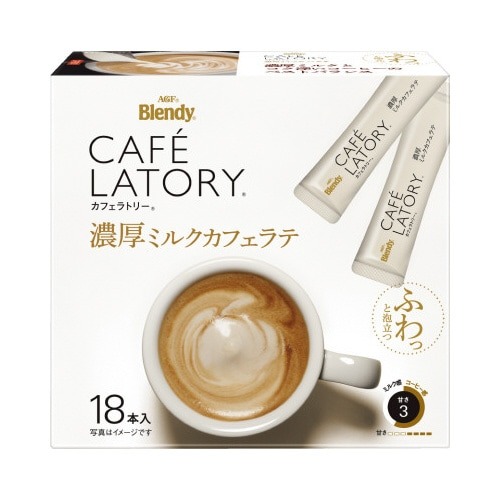 カフェラトリースティック　濃厚ミルクラテ１８本×６画像