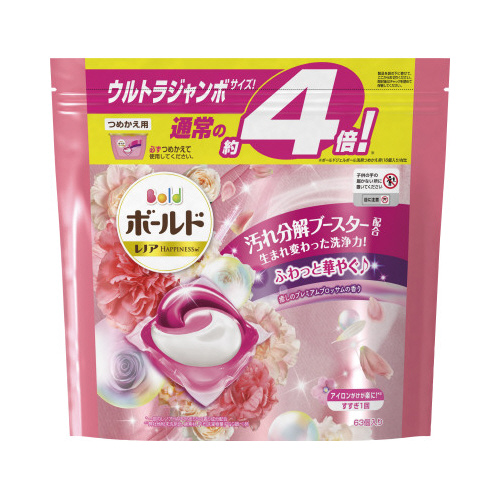 ボールドジェルボール　Pブロッサム　詰替63個×4画像