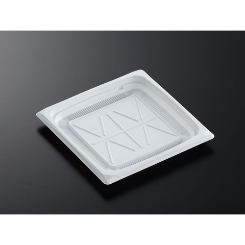 中央化学 軽食容器 CT葵 16-16A W 本体画像