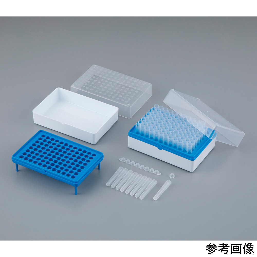 サンプルチューブ（BIOTUBE™）ラック シングル 未滅菌 1ケース（96本/ラック×10ラック入）画像