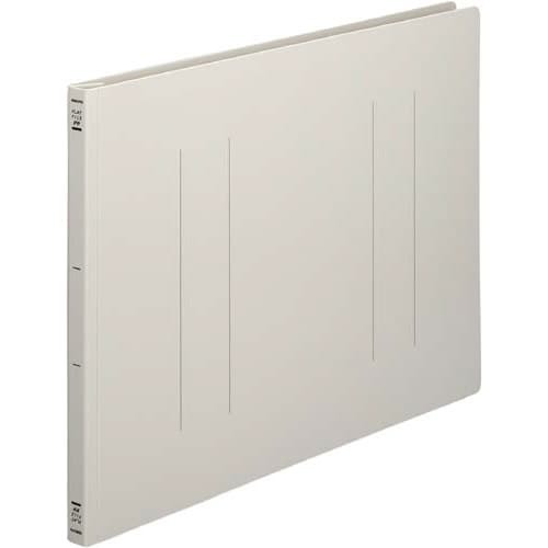 フラットファイル＜ＰＰ＞　Ａ３横　灰　１０冊画像