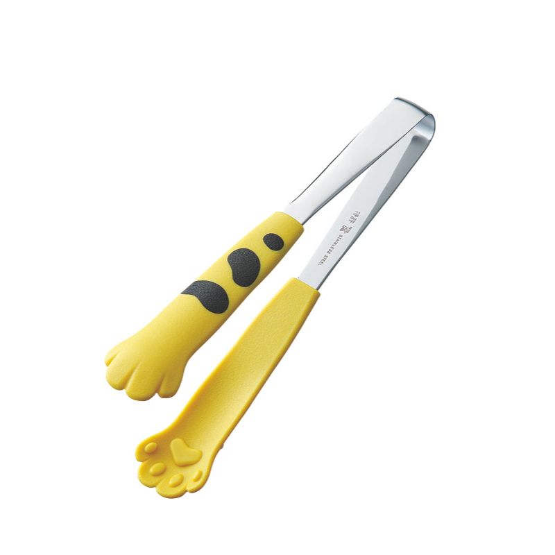 18-0 卓上トングきゃっちだにゃん たま黄 田辺金具画像