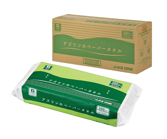 アズワンのペーパータオル（小判）1ケース（200枚×48袋入）画像