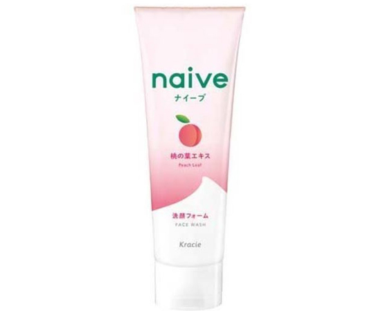 ナイーブ 洗顔フォーム 桃の葉エキス配合 130g画像
