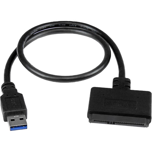 SATA-USB3.0　変換ケーブルアダプタ　UASP対応　2.5インチSATA　3.0　SSD/HDD対応　1個
